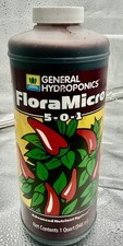 General Hydroponics FloraMicro 1 Quart -flora gro micro series GH