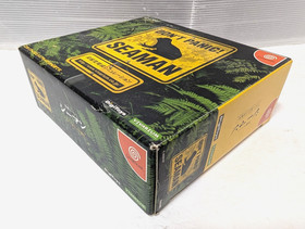 SEAMAN with Mic Device Visual Memory Sega Dreamcast Japanese region Box manual