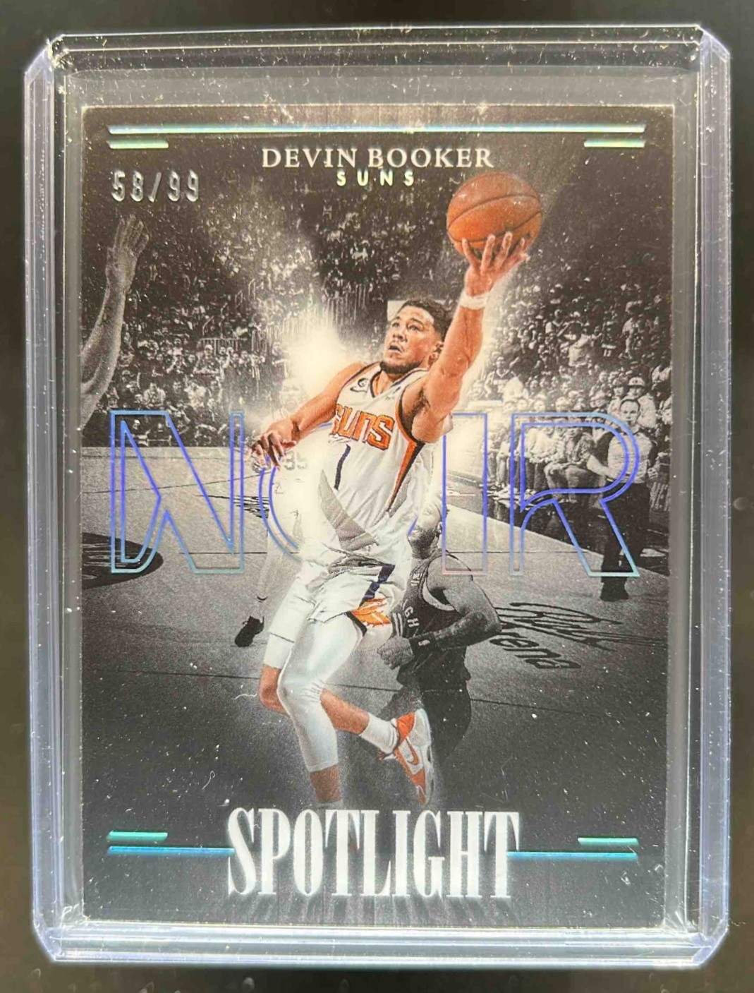 2023-24 Panini Noir Devin Booker Spotlight #58/99 Suns