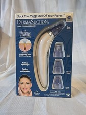 New Dermasuction Bulbhead Blackhead and Pore Cleaning Tool Device Vacuum