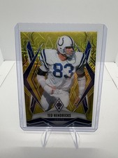 💎2025 PANINI PHOENIX FOOTBALL YELLOW MOJO /35 TED HENDRICKS #88
