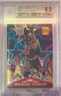 Michael Jordan 1996-97 Topps S.C. SPECIAL FORCES (FOIL VERSION 1:360) BGS 8.5