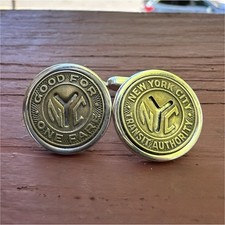 Sterling Silver NYC Transit Authority Token R...