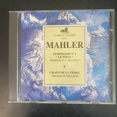 Mahler   Symphony No. 1 ''Titan'' & Chant de la Terre CD 1992 Classical