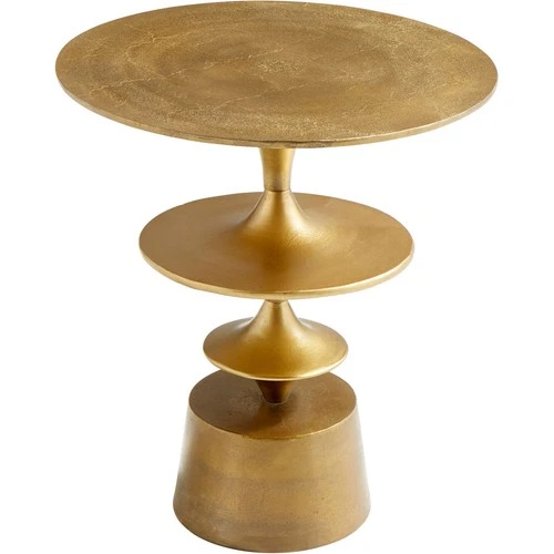 Cyan Design 10093 Eros 18 inch Aged Brass Table - Picture 1 of 2