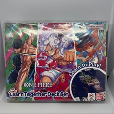 ONE PIECE Card Game Learn Together Deck Set English Version LD 01 Brand New Unop