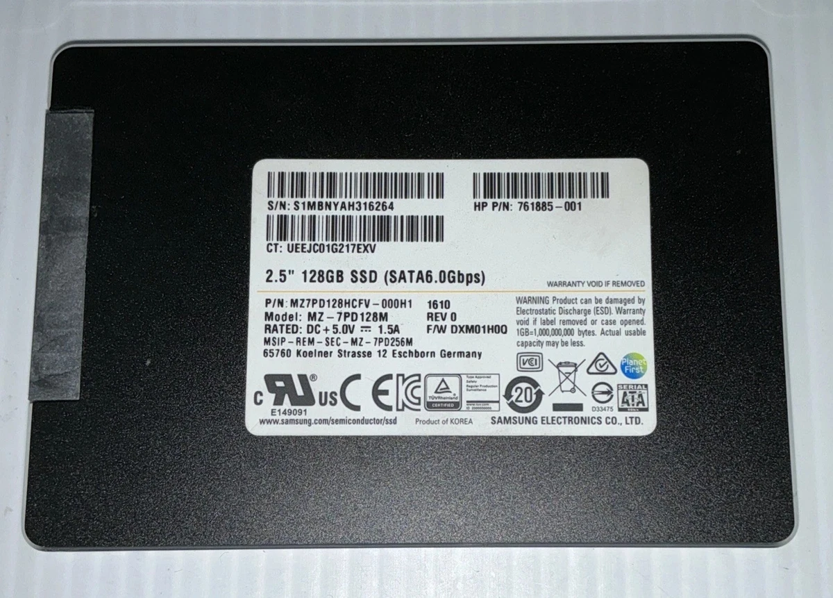 Samsung 128 GB Solid State Drives for sale | eBay
