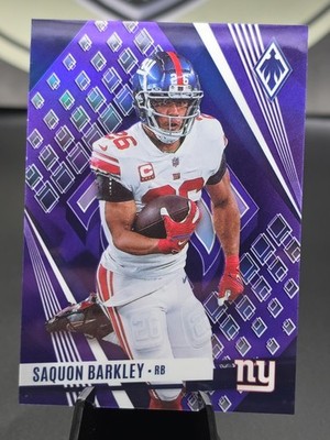 2023 Panini Phoenix - Saquon Barkley #31 Purple Sp Variation /99 Low Numbered