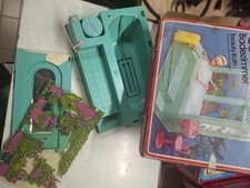 Mattel 1975 BARBIE Beauty Bath n. 9223 in scatola originale RICAMBI INCOMPLETI