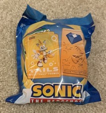 WENDY'S SONIC THE HEDGEHOG 35TH ANNIVERSARY TRADING CARDS TAILS CARD CASE