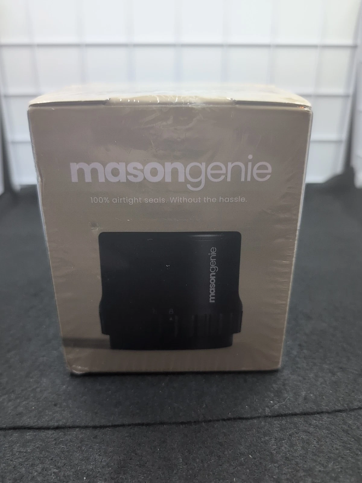 Mason Genie Electric Mason Jar Vacuum Sealer Kit – NEW SEALED – Airtight Storage