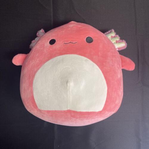 Squishmallow 12” ARCHIE The Pink AXOLOTL Valentine's  Soft Plush KellyToy - Picture 1 of 5