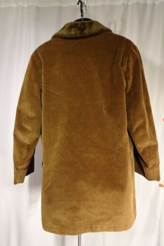 Cappotto giacca in velluto a coste vintage Mighty Mac Out O' Gloucester marrone oro / taglia 42 - Foto 3 di 12
