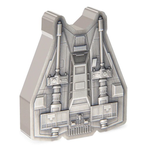 SNOWSPEEDER Mandalorian Vehicles 3 Oz Silver Coin $10 Niue 2023 - Picture 3 of 8