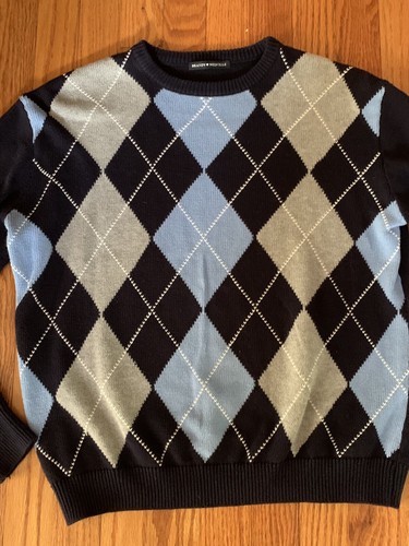 Brandy Melville Blue Argyle Bernadette 
