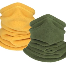 Winter Fleece Neck Warmer Scarf Windproof Cycling Skiing Face Mask Balaclava Men