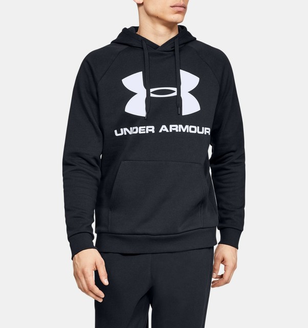 under armour men's rival fleece logo hoodie