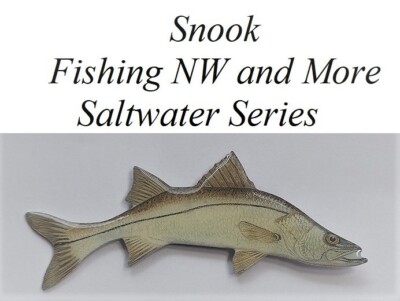 ''1'' Snook Hat or Lapel Pin - Saltwater Series