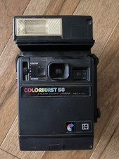 Kodak Colorburst 50 Instant Camera USA Flash Polaroid Vintage Made In USA 1980s