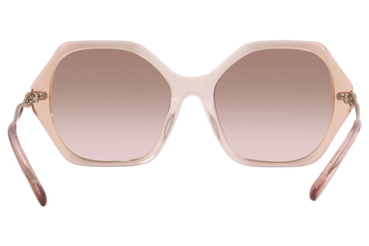 Coach HC8315 C3445 564013 Sunglasses Peach Transparent Grad