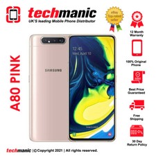Samsung Galaxy A80 - 128GB - Angel Gold (Unlocked) (Dual SIM) for sale  online | eBay