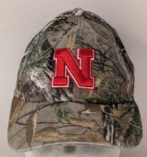 Nebraska Corn Huskers YOUTH KIDS Realtree Camo Baseball Hat Cap College New Era