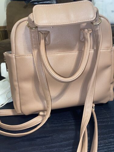 AYLA & CO DIAPER / TRAVEL MINI BAG, BROWN - Picture 2 of 4