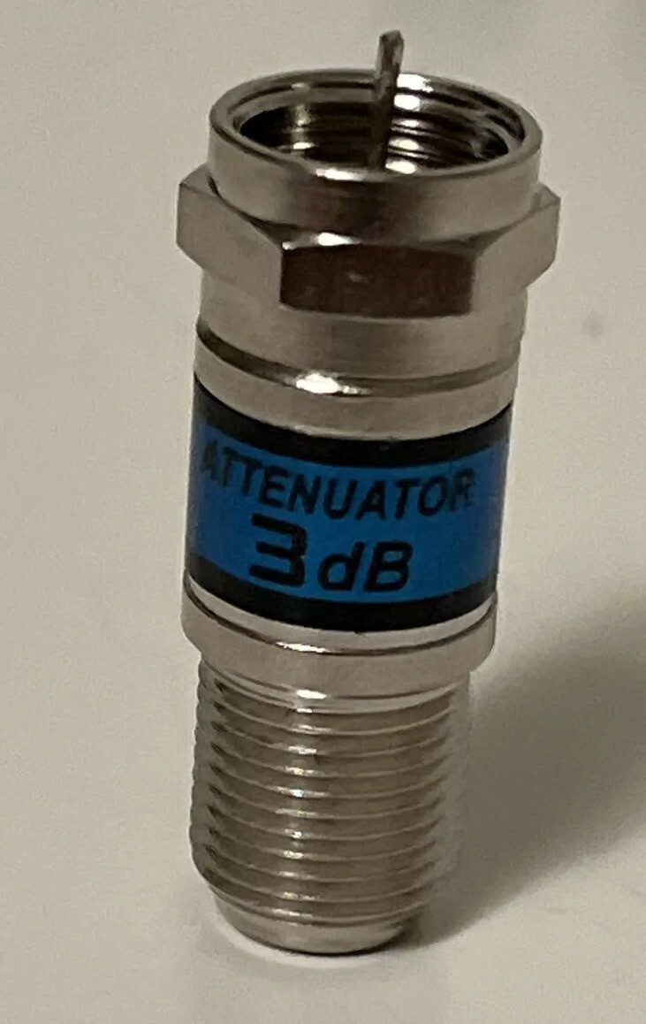 6pcs FAM3dB Inline Coax Cable TV Signal Attenuator Pads eBay