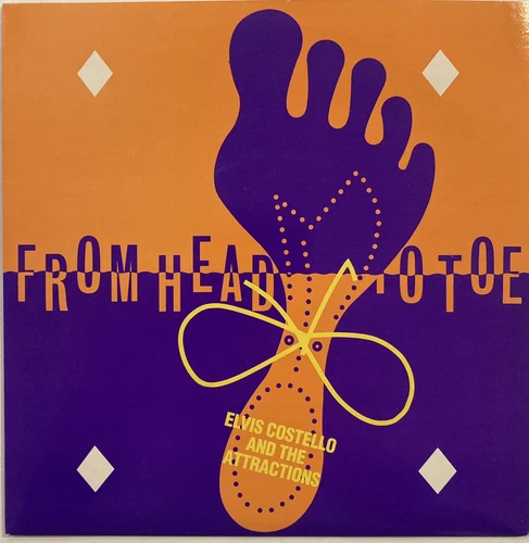 Elvis Costello & Attractions – From Head To Toe – F-Beat  XX 30 - 1982 UK 45 RPM