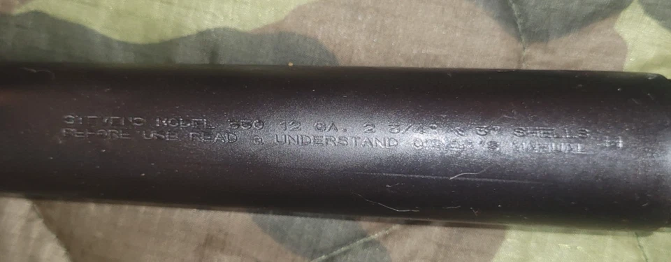 Stevens 350 18,5 pulgadas cañón escopeta cilindro fijo agujero estrangulador Foto 3 de 4