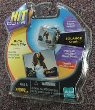 HITCLIPS Solange "Crush" Chip Tiger Hasbro HTF Hit Clips Vintage Music Nib New