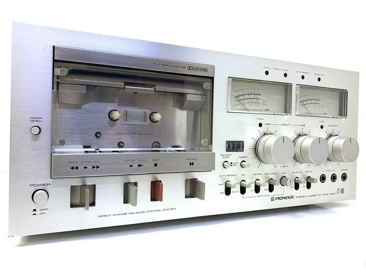 PIONEER CT-800 Rare Japan Market Stereo Tape Deck Vintage