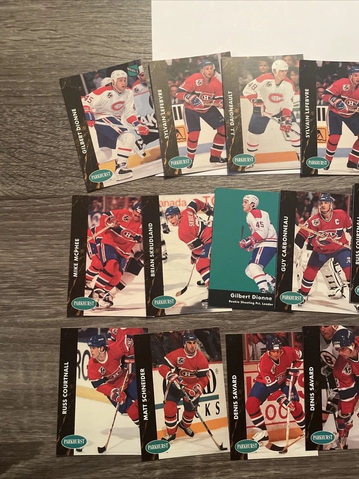 1992 Parkhurst Montreal Canadians 30 Card Lot, Hockey 🏒, Nhl - Image 2 of 4