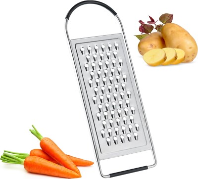 Cheese Grater Handheld Vegetables Grater for Potato, Vegetable, Butter, Parmesan