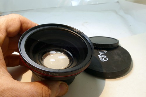 MC HD 0.43X AUX Super Wide angle 58mm Lens for 18-55mm IS - Picture 6 of 9