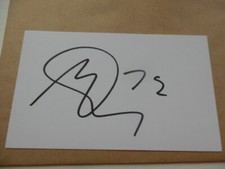 MARKUS  HENRIKSEN  - ACTIVE / RETIRED PLAYERS - ALL LEAGUES -AUTOGRAPHED CARD