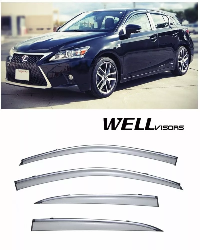 Lexus ct200h window sale visors