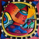 Clemens Briels  " Showing Off The Wings" 2000 Painted Resin Wall Sculpture 33/50 — photo 6