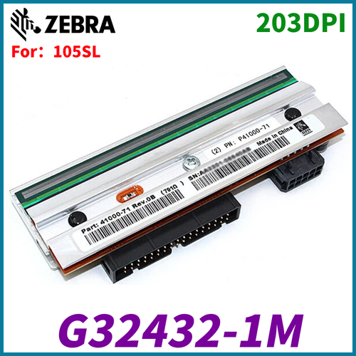 GENUINE NEW Printhead for Zebra 105SL Thermal Label Printer 203dpi G32432-1M