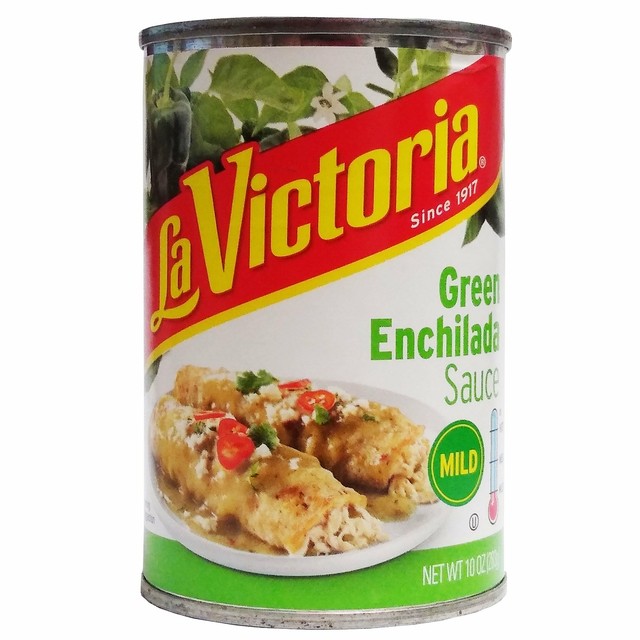 La Victoria Green Chile Enchilada Sauce Mild 10 Oz, 1 Each, By MegaMex