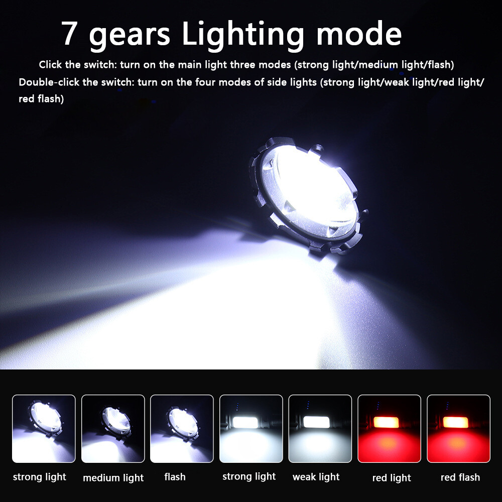 Super-Bright 1000000LM LED Tactical Flashlight Torch Zoomable Rechargeable Lamps - Picture 2 of 15