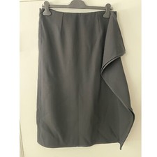 Marni Black Ruffle Skirt