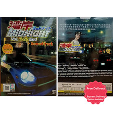 New Anime DVD Wangan Midnight Vol 1 - 26 End  Soundtrack English Subtitle