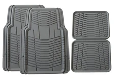 Member Mark AllWeather Automotive Floor Mats 4 Pack Gray