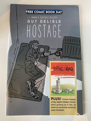 Guy Delilse HOSTAGE FCBD Drawn & Quarterly Comics 2017 VF