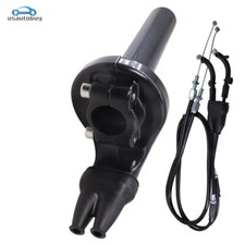 Throttle Cable w/ Twist Throttle Accelerator Grip For Honda CRF150R CRF250R
