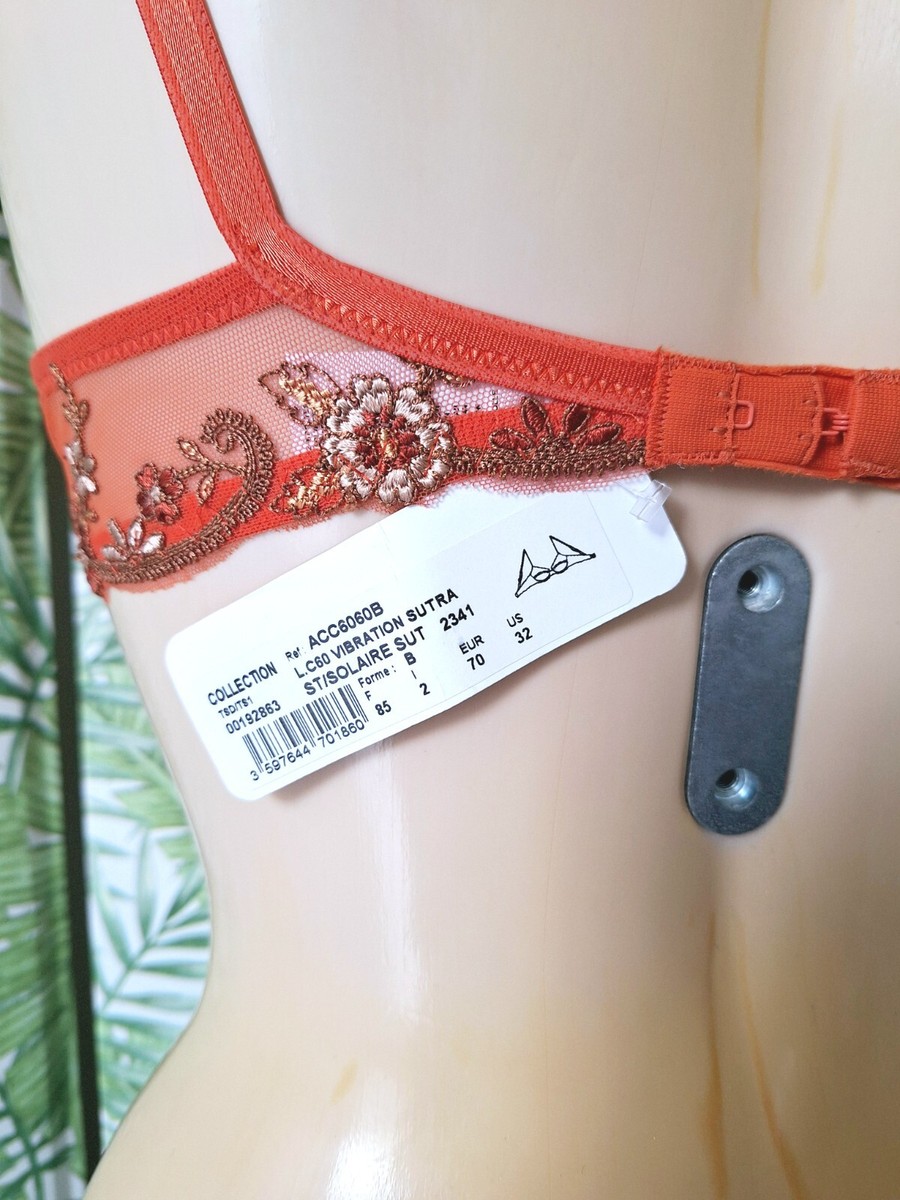 Soutien-gorge Lise Charmel Taille 85B - Modèle Vibration Sutra - Couleur Solaire - Neuf Avec étiquettes