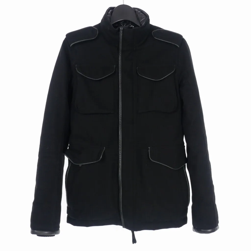 [Japan Used Fashion] Acm Akm Duvetica M-65 Down Jacket Black Mens