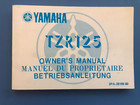 NOS YAMAHA TZR125 OWNERS MANUAL IN ENGLISH FRENCH GERMAN TZR 125