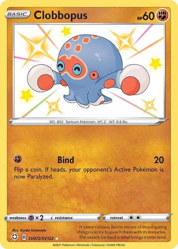 PSA10 Tadakko/S/Shiny/S CLOBBOPUS 271/190 From JP | eBay